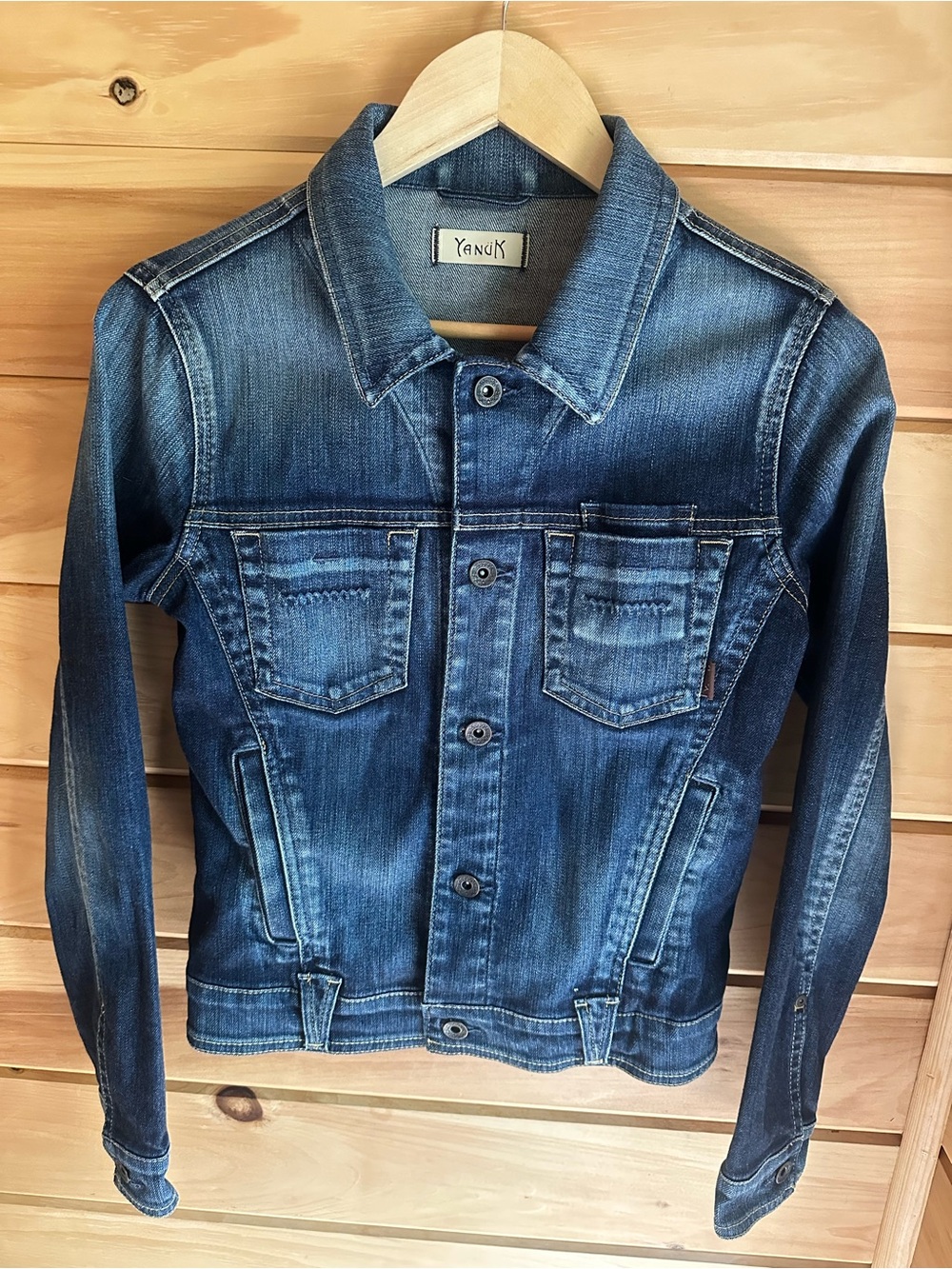 Yanuk Vintage Denim High End Quality Tailored Design Denim Jacket